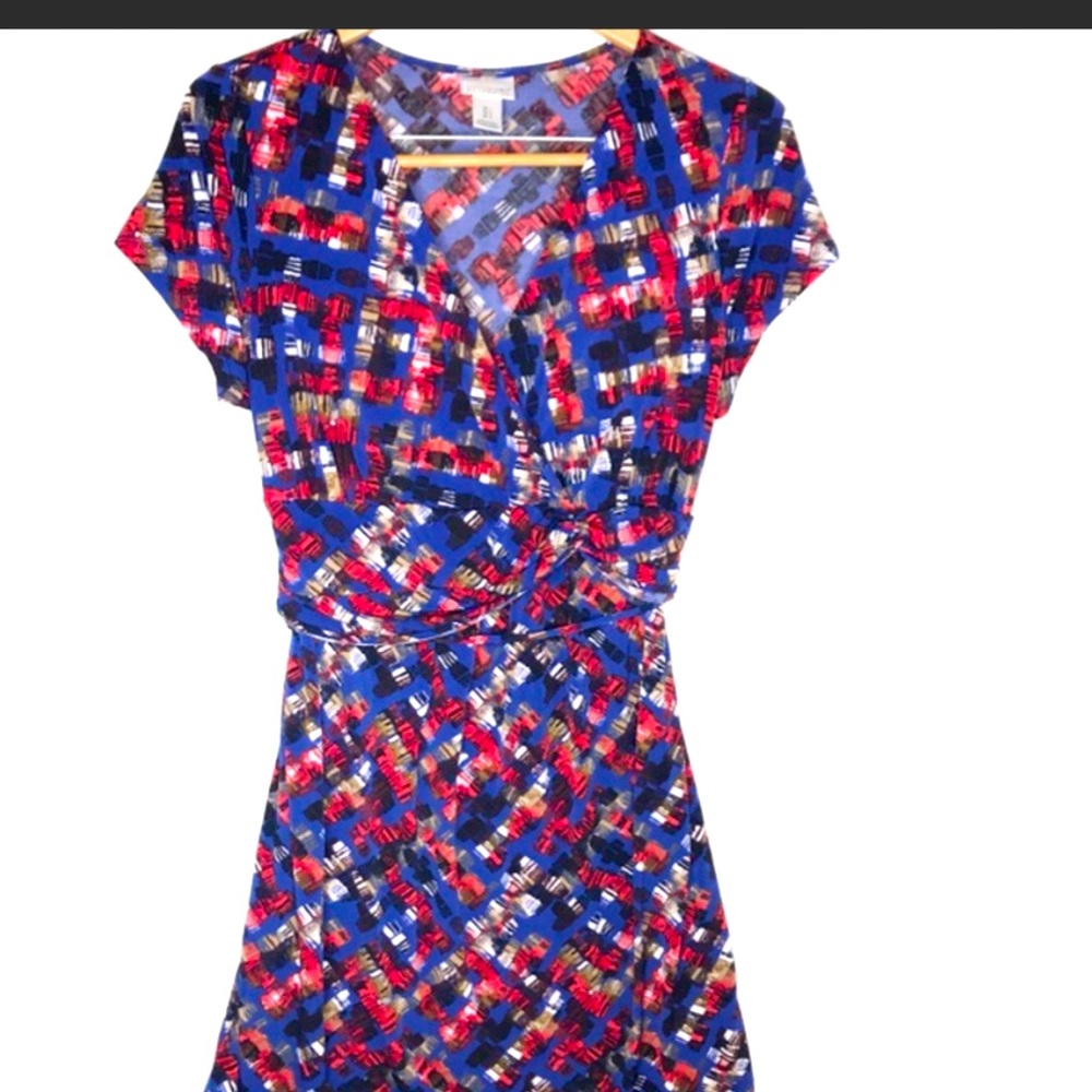Motherhood Maternity Faux Wrap Dress Size Small